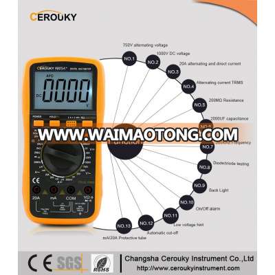 Hot selling custom your own logo digital multimeter m890g m300 dt33c